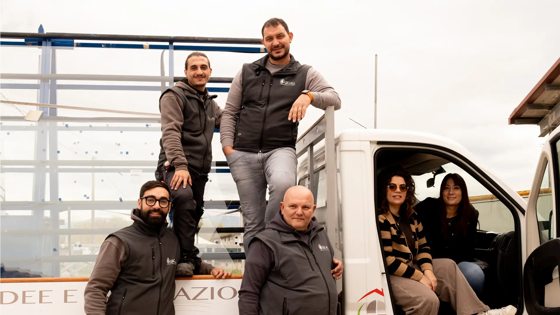 Interno fabbrica Gicall