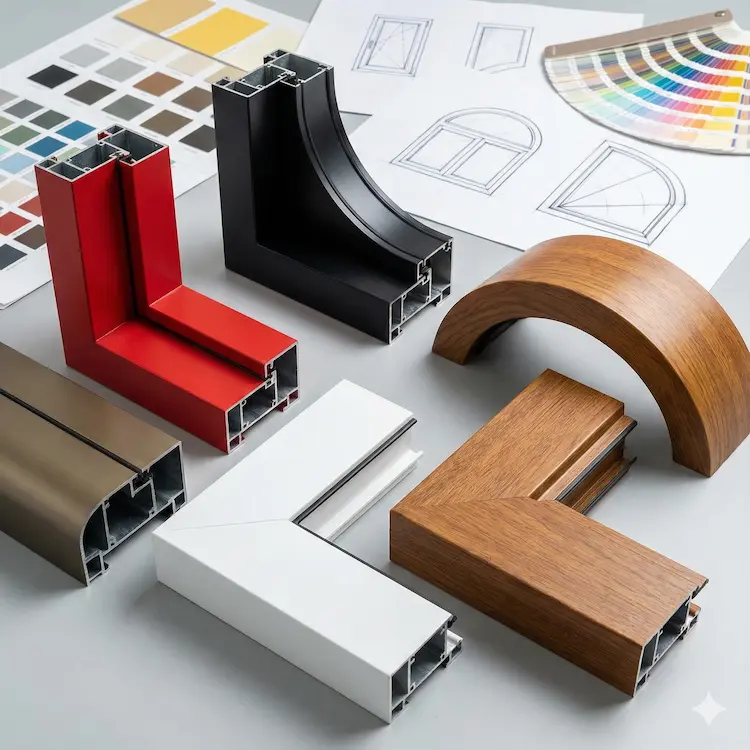 Colori disponibili alluminio