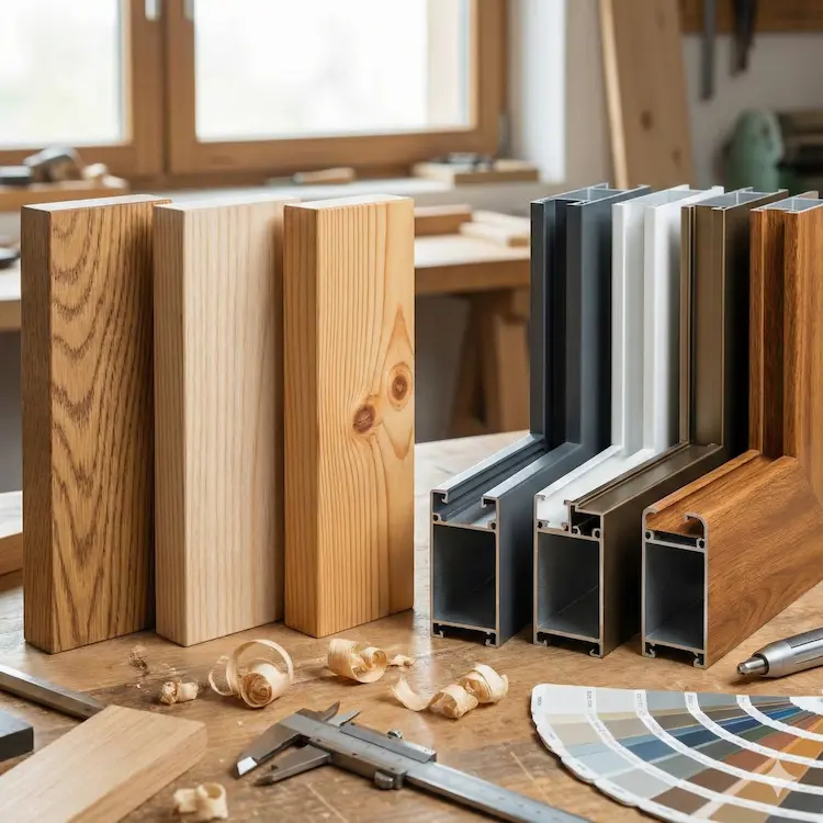 Finiture Alluminio Legno