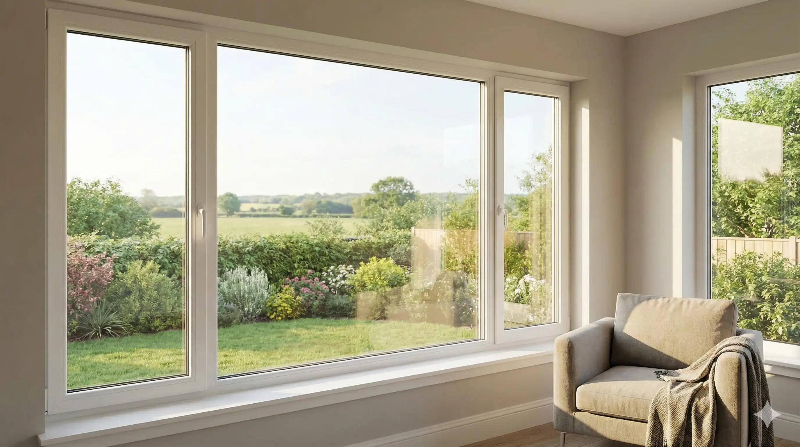 Finestra in PVC moderna